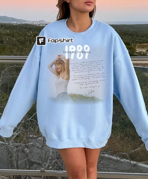 Taylor Swift 1989, Taylor’s Version, Eras tour shirt, Taylor Swiftie Merch, Eras Tour Movie Shirt, Taylor Swift 1989 sweatshirt