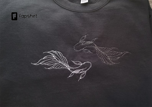 STRONGEST Anime inspired Betta Fish Crewneck/Hoodie/Tshirt