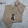 Anime Embroidered Crewneck Sweatshirt