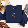 Anime Embroidered Crewneck Sweatshirt