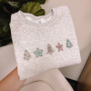 Embroidered Christmas Tree Cake Tis The Season Sweatshirt, Christmas Tree Cake Hoodie, Embroidered Tree Cake, Christmas Party Tee