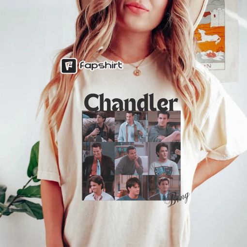 Retro Chandler Bing Shirt -Chandler Bing T-shirt,Chandler Bing Tshirt,Vintage Chandler Bing Tee,Matthew Perry Shirt,Retro Friends Shirt