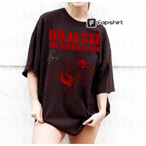 scarlet tour 2023 Doja Cat Fan Shirt, Doja graphic shirt, tour shirt, Doja Graphic Album Vintage shirt, Gift for men women unisex tshirt