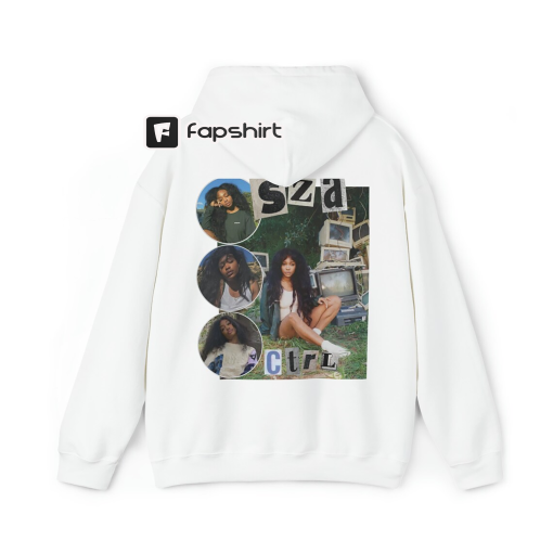 SZA Hoodie, Throwback Sza Shirt Ctrl SZA Merch, sza SOS Tour, Sza Album Shirt, Sza Graphic Shirt Tee, Street Wear Hoodie, Design on Back