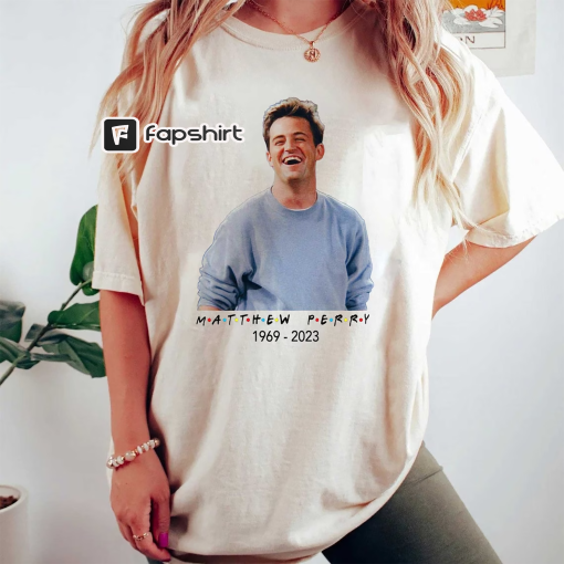 RIP Matthew Perry Friends Shirt, Chandler Bing T-shirt, Matthew Perry Shirt, Retro Friends Shirt, Chandler Bings Friends Shirt