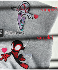 Spiderman Embroidered Hoodie, Spiderman embroidered sweatshirt, Spiderman…