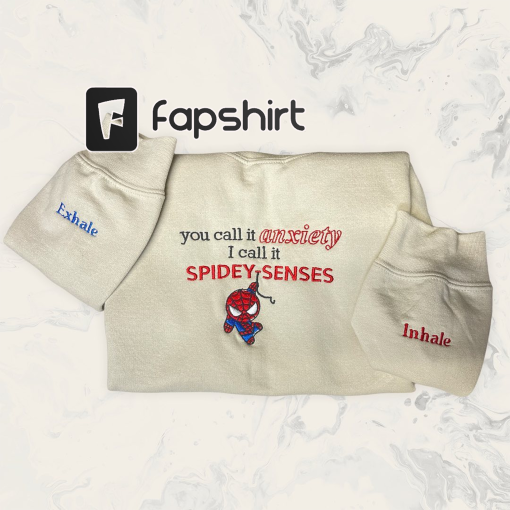 Spiderman Embroidered Hoodie; Spiderman embroidered sweatshirt; Spiderman embroidery; Spiderman Hoodies; Peter Parker sweatshirt