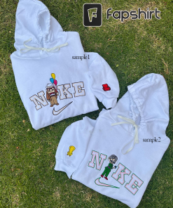 Up Carl x Ellie Couple Embroidered Sweatshirt,…