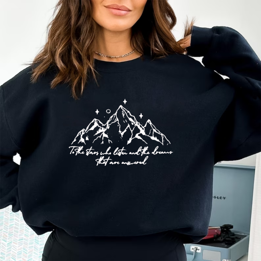 Acotar Night Court Sweatshirt, Acotar Merch, SJM Merch Hoodie, City of Starlight Sweater, ACOTAR Sweatshirt, To The Stars Who Listen