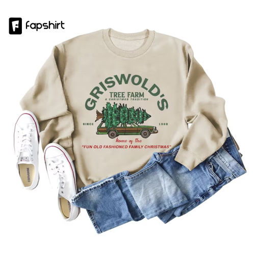 Griswold Tree Farm Sweatshirt, Griswold Sweatshirt, Griswold Christmas Sweatshirt, Griswold Family Christmas Sweatshirt