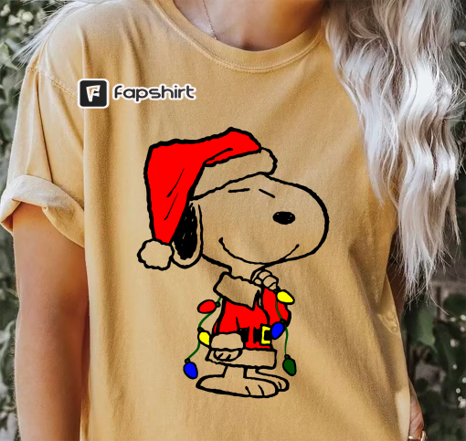 Snoopy Christmas Sweatshirt, Charlie and the Snoopy Christmas Sweatshirt, Cartoon Dog Sweatshirt, Christmas Gift, Vintage Sweatshirt