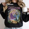 Tangled Pascal Sweatshirt, Disney Floral Tangled Pascal Hoodie, Vintage Rapunzel Pascal, Rapunzel Family Shirt, Disneyworld Trip Shirt