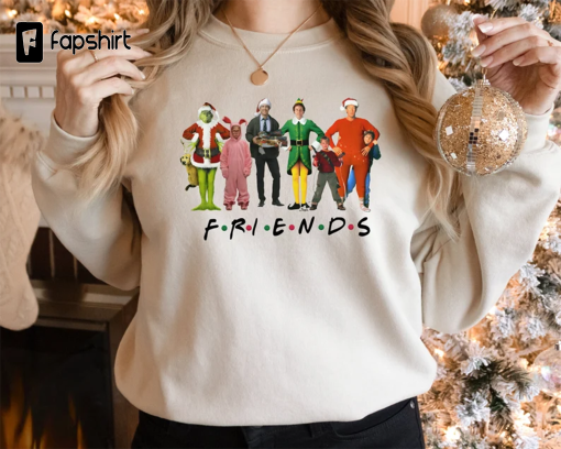 Christmas Movie Sweatshirt, Christmas Movies Characters Hoodie, Christmas Song Sweatshirt, Vintage Movie Sweatshirt