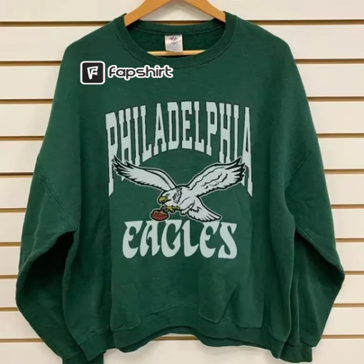 Vintage Philadelphia Football Sweatshirt, Retro 90s Mens Womens Shirt, Philadelphia Football Shirt, Philadelphia Fan Gift, Bird Gang