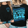 Diabetes Awareness Sweatshirt, In November We Wear Blue Sweater, Diabetes Month Sweatshirt, T1D Sweatshirt, Blue Ribbon Sweatshirt