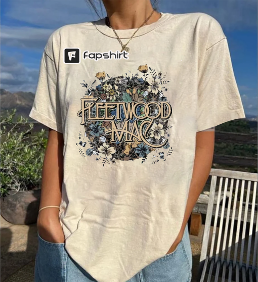 Vintage Rock Band Shirt, Fleetwood Mac Rumours Shirt, Perfect for Fans and Collectors of Classic Rock Shirt, Gift for Rock Fans, Band Tee