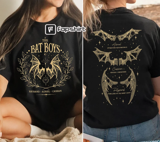 The Bat Boys Sweatshirt, Acotar Bookish Sweater, The Night Court Illyrians, A Court of Thorns and Roses Rhysand Cassian Azriel