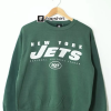 Vintage Jets Football Sweatshirt, Clayton Aaron Rodgers Shirt Retro Foobal American Crewneck, New York Vintage 90s Graphic Tee