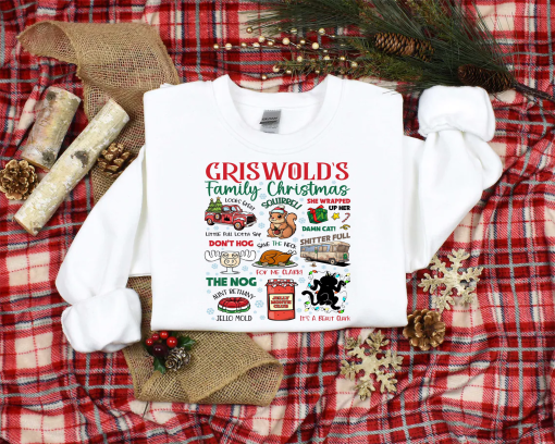 Christmas Sweatshirt, National Lampoons, Christmas Griswolds Vacation Shirt, Griswold Family Tee, Christmas Movie Sweatshirt,Christmas Gift