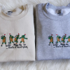 Pine Tree EMBROIDERED Sweatshirt, Trees Nature Hoodie, Christmas Crewneck, Fall Shirt