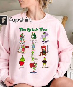 Christmas TS Shirt, The Grinch Tour, The…