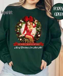 Mariah Carey 1994 Christmas Sweatshirt, Mariah Carey…