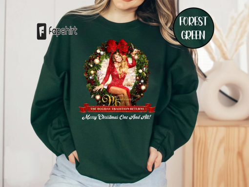 Mariah Carey 1994 Christmas Sweatshirt, Mariah Carey Merry Christmas One and All Tour 2023, All I Want For Christmas Shirt