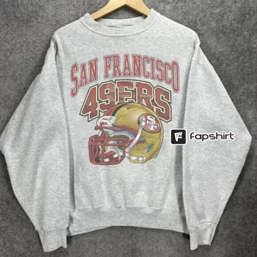 Vintage San Francisco Football Crewneck, San Francisco Football Sweatshirt, The Niners, SF Football Shirt, San Francisco Fan Gift