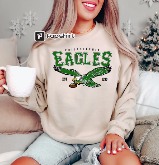 Philadelphia Eagles Sweatshirt, 80s 90s Eagles Sweatshirt, Philadelphia Eagles Sweatshirt, NFL Eagles Hoodie