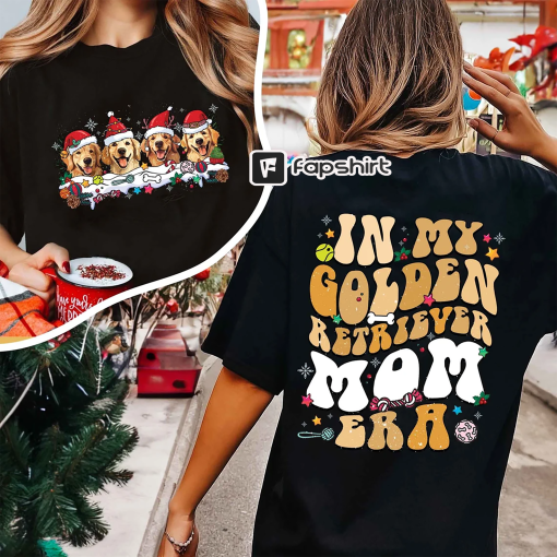 In My Golden Retriever Era Sweatshirt, Golden Retriever Christmas Sweatshirt, Golden Retriever Xmas, Golden Retriever Gifts, Dog Mom Shirt