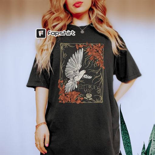 Fleetwood Mac Dove Comfort Color Tee, Vintage Fleetwood Mac Band Shirt, Stevie Nicks Sisters of the Moon Shirt, Fleetwood Mac Tour 2023 Tee