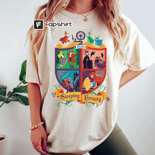 Retro Disney Princess Sleeping Beauty Aurora Once Upon Dream Comfort Color Vintage T-Shirt, Princess Sleeping Beauty Disney Shirt