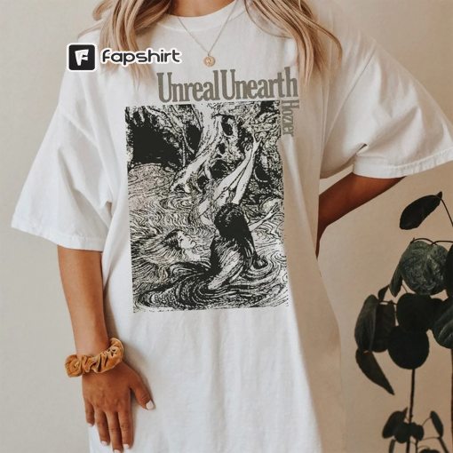 Vintage Unreal Unearth Tshirt, Hozier Shirt, Hozier Lyrics Art, Hozier Tour 2023 Shirt