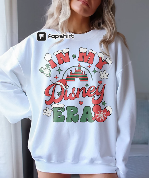 In My Disney Era Christmas Shirt, Disney Trip, Colorful Vacay Shirt, Disney Aesthetic Shirt, Disneyworld Shirt, Disney Family Shirt