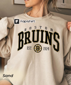 Vintage Boston Hockey Sweatshirt, Boston Bruins Shirt,…