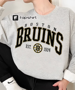 Vintage Boston Hockey Sweatshirt, Boston Bruins Shirt,…