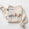 Vintage Winnie The Pooh Christmas Sweatshirt Merry Christmas Tree Sweatshirt Disneyland Christmas Sweatshirt Disneyworld Xmas Pooh Shirt