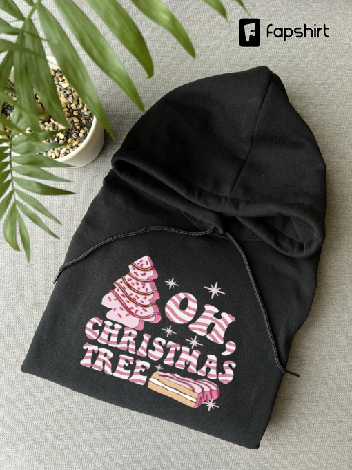 Oh Christmas Tree Sweatshirt, Christmas Cake Sweatshirt, Christmas Crewneck Sweater, Christmas Sweater Women, Funny Christmas Shirt Xmas Tee