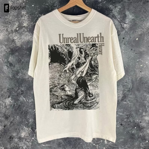 Vintage Unreal Unearth Tshirt, Hozier Shirt, Hozier Lyrics Art, Hozier Tour 2023 Shirt