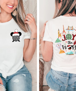 Disney Christmas Joy to the world shirt,…