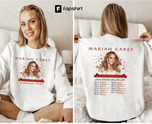 Mariah Carey 2023 Tour Shirt, Mariah Carey Merry Christmas One and All Tour 2023 Shirt, All I Want For Christmas, Mariah Carey Sweatshirt