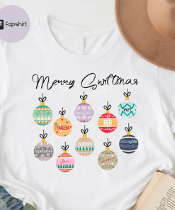 Merry Swiftmas Shirts, Cute Famous Christmas Ball…