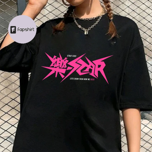 Lets Show Them How We Rock Shirt, Stray Kids Rock Star Shirt,Stray Kids Rock Star Sweatshirt,Stray Kids Comeback Tshirt,StrayKids 5 STAR tee