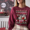 Taylor Swift Ugly Christmas Sweater, Wishing You Have A Merry Swiftmas Sweatshirt, Taylor Santa Hoodie, Eras Tour Merch