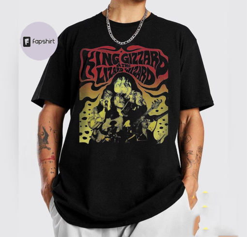 Aesthetic King Gizzard & the Lizard Wizard shirt, KGLW Vintage Shirt