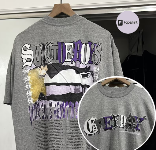 Survived Greyday 2023 Merch, Suicideboys Tour 2023 Shirt, Suicideboy Grey Day 2023 Tour Sweatshirt, Suicideboy Band Shirt, Hoodie