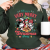 Mickey’s Very Merry Christmas Party 2023 Shirt, Mickey and Friends Shirt, Custom Name Disney Christmas Shirt, Christmas Squad Shirts