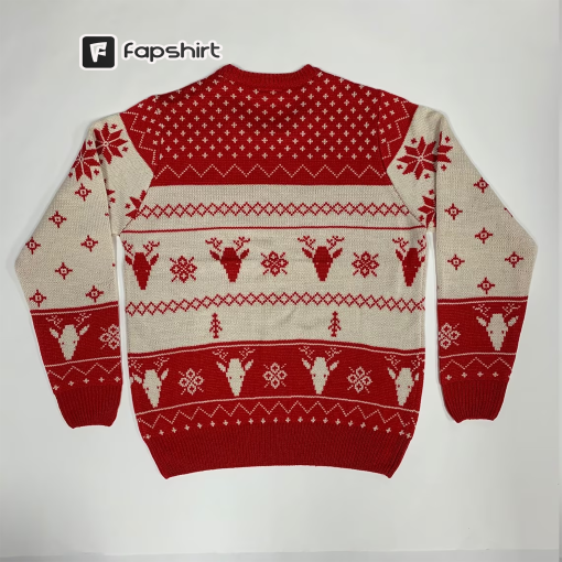 Christmas Vacation Shitter’s Full Ugly Christmas Sweater Red