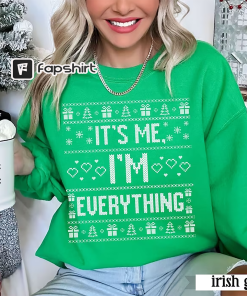 Ugly Christmas Sweater Couple, Funny Ugly Matching…