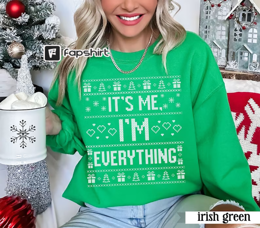 Ugly Christmas Sweater Couple, Funny Ugly Matching Christmas Sweater, I Have Everything I Want Couples Christmas Sweater, Funny xmas gift